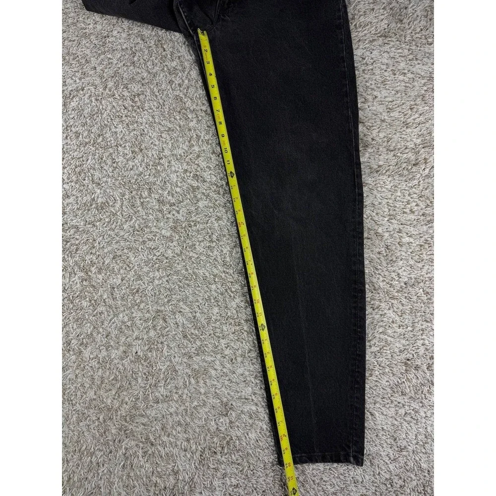 Vintage 1993 Levi's 560 Loose Fit Black Jeans Made in USA W30 L36